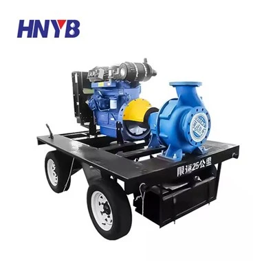 Mobile Diesel Driven Irrigation Centrifugal Pump