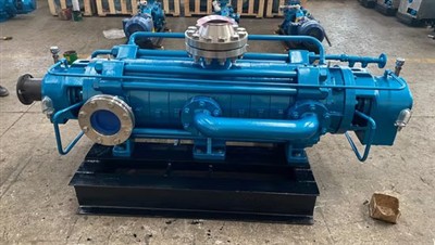 Self-balancing multistage centrifugal pump water pressure adjustment operatio...