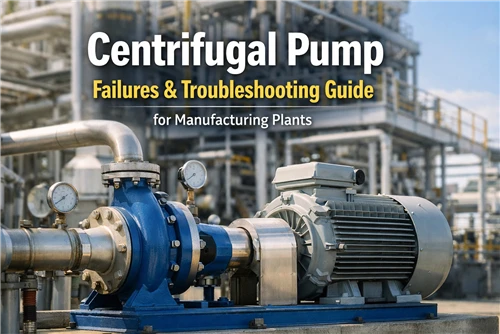 Common faults, causes and solutions in centrifugal pump operation