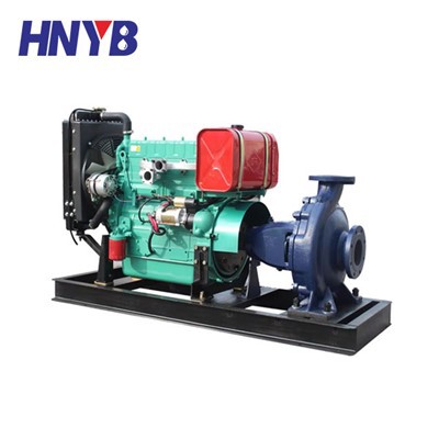 Diesel engine driven single stage centrifugal pump
