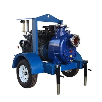 Self Priming Series Mobile Pump Trailer