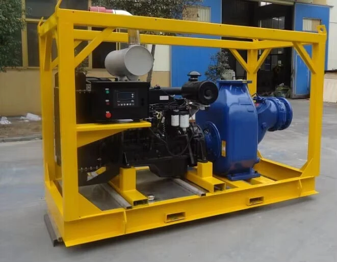 Skid-mounted Diesel-driven Self-Priming Pump Skid-mounted Diesel-driven Self-Priming Pump
