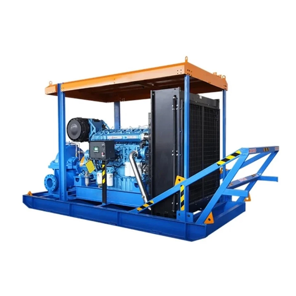 Skid-mounted Diesel-driven Double-suction Split-case Pump best