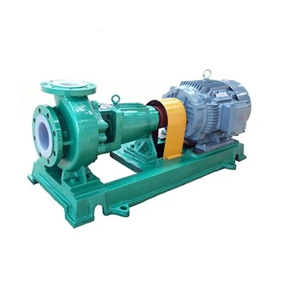Fluorine Lined Chemical Pump